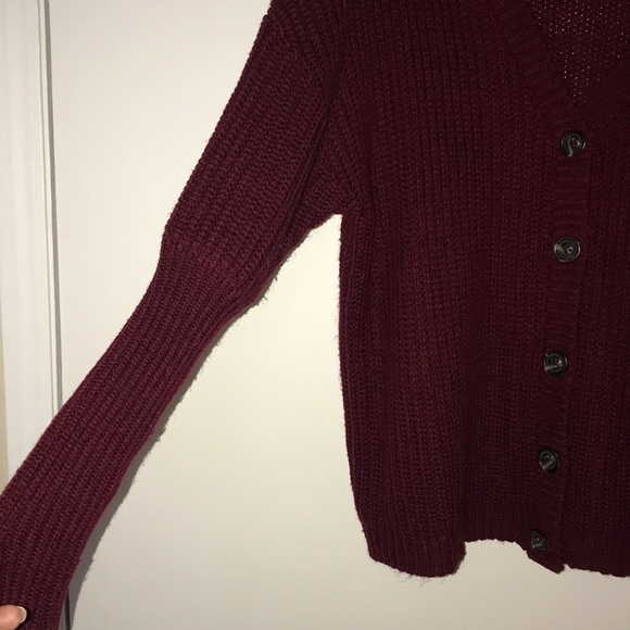 Oversized slouchy knit sweater - Picture 3 of 5